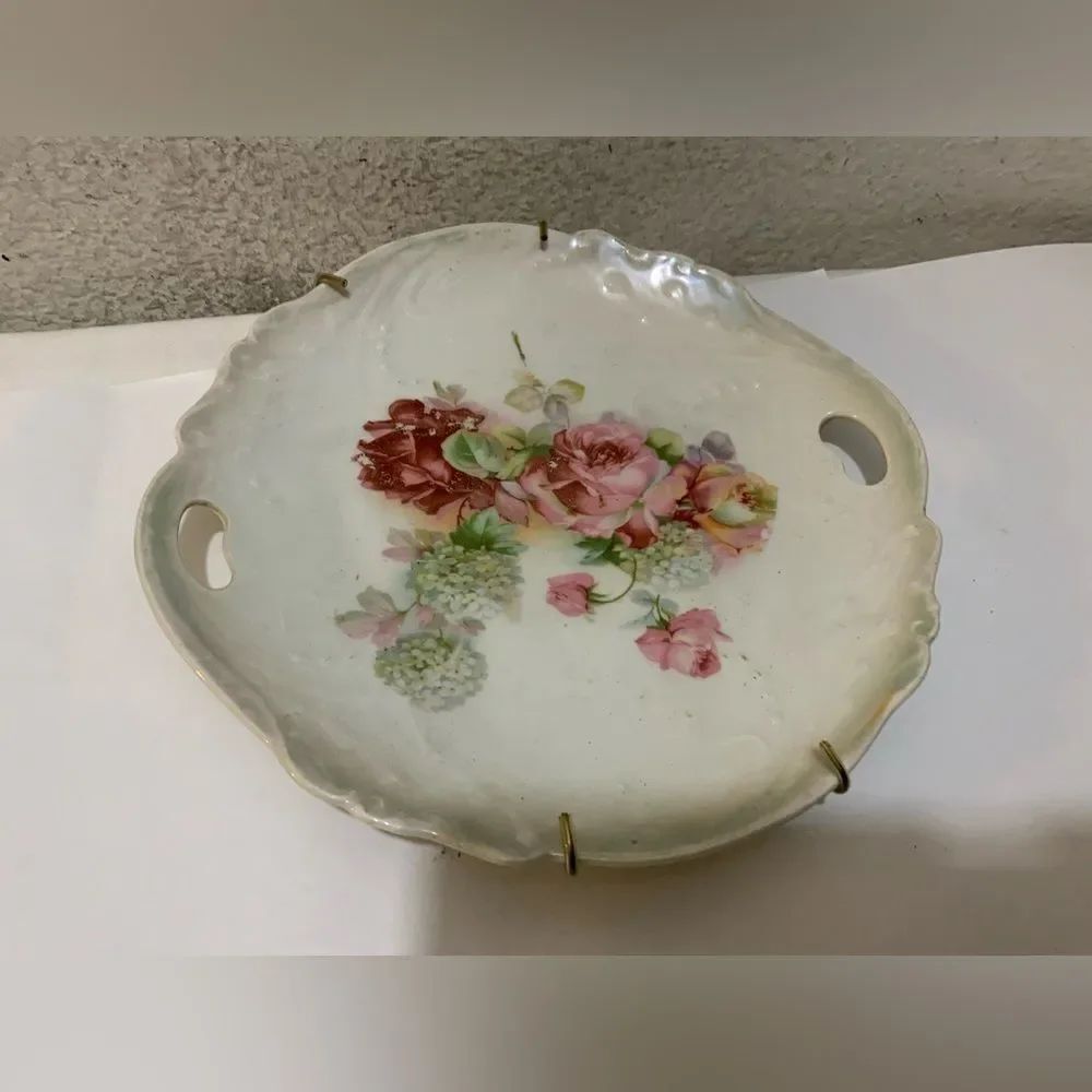 Vintage Bavaria China Cake Serving Plater G23